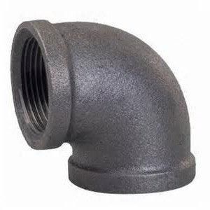 90° BLACK MALLEABLE IRON ELBOW, UL/FM Listed - NASCO Supply LLC