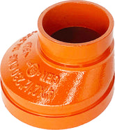 GROOVED ECCENTRIC REDUCER, Sizes 4"x2" - 10"X8", UL/FM Listed