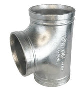 EQUAL TEE STANDARD, Galvanized, Sizes 1"-8", UL/FM Listed