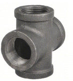 BLACK MALLEABLE IRON CROSS, UL/FM Listed - NASCO Supply LLC