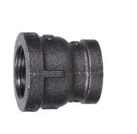 BLACK MALLEABLE IRON REDUCING COUPLING (REDUCER),BANDED - NASCO Supply LLC