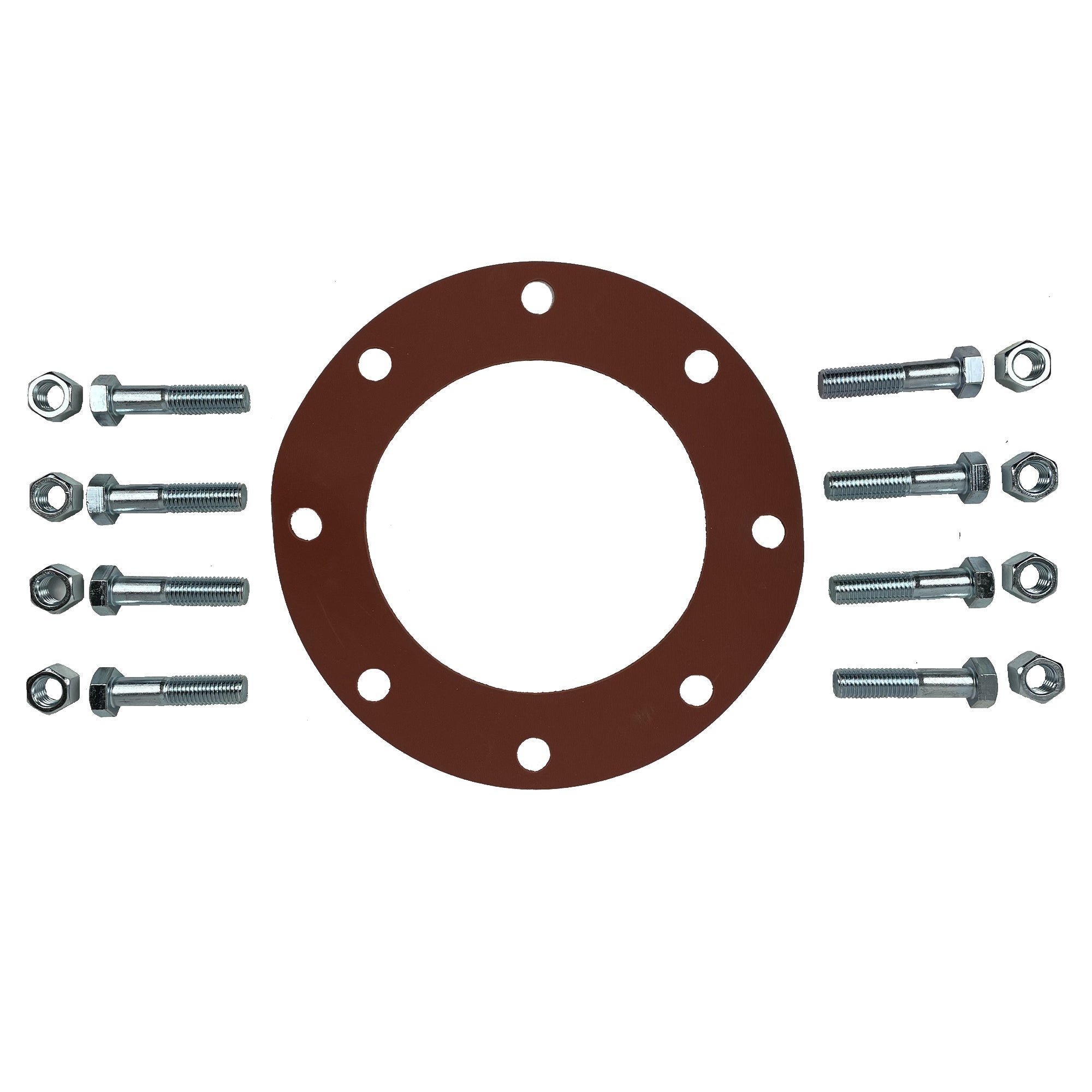 BOLT KIT Flange Gasket with (8) Bolts and Nuts - Bolt Kit