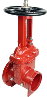 RAIDON (WEFLO) OS&Y GATE VALVE, Flange x Groove, UL/FM