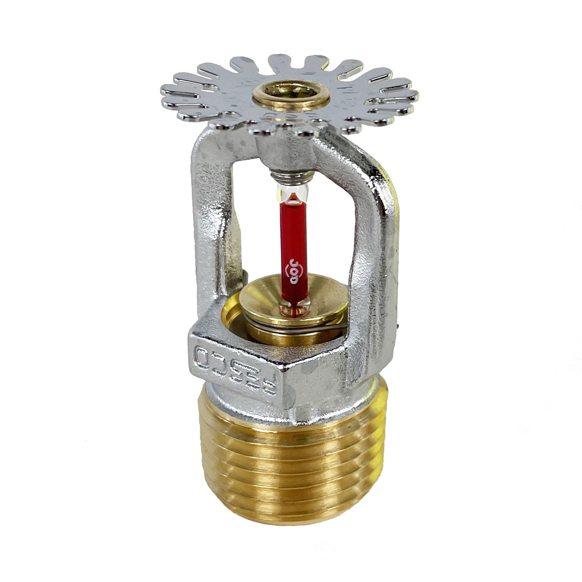 1/2’’ PENDENT SPRINKLER Quick Reaction Chrome UL/FM Listed - 68° C (155° F) - Fire Sprinkler Systems