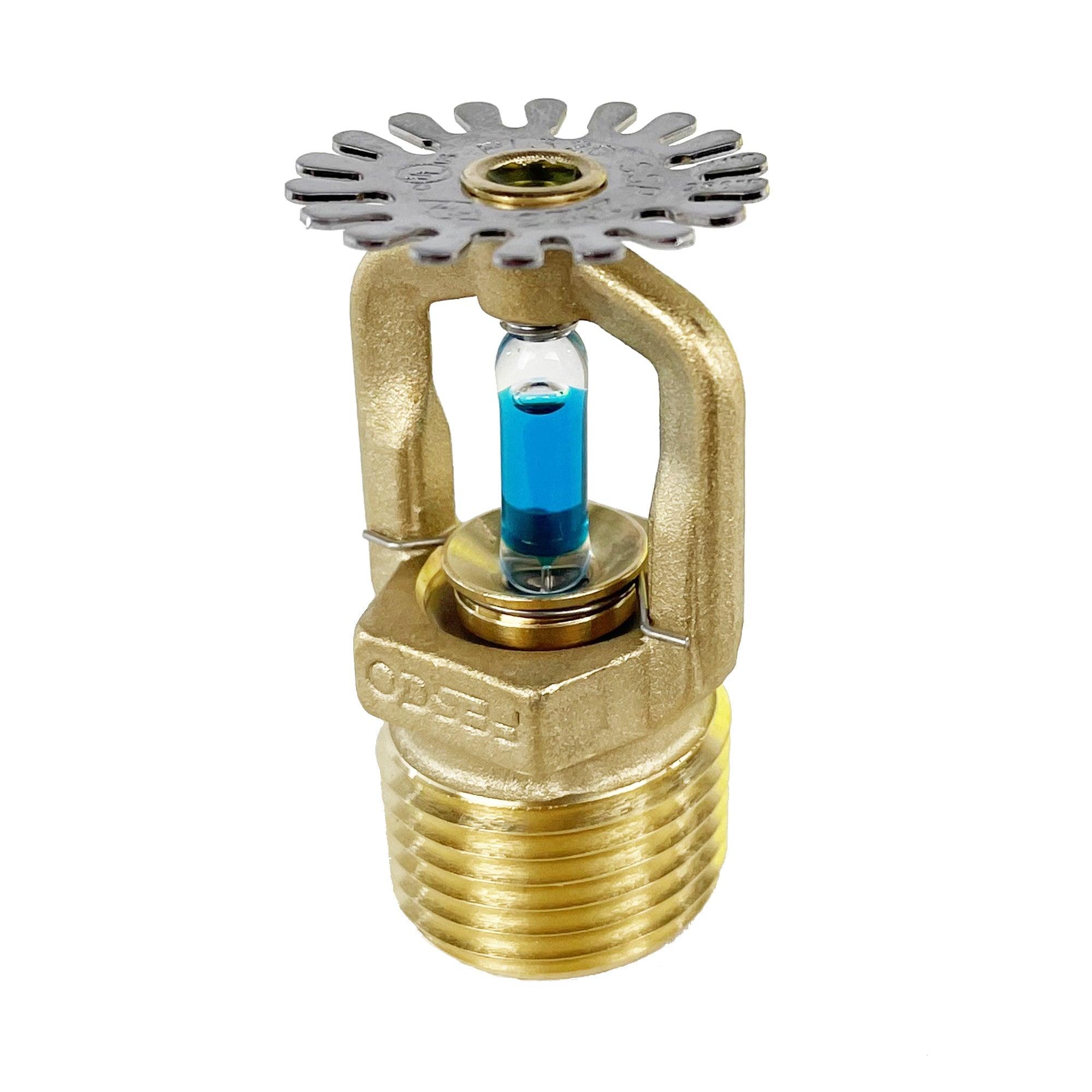 1/2’’ PENDENT SPRINKLER Standard Reaction Brass UL/FM Listed - 93° C (200° F) - Fire Sprinkler Systems