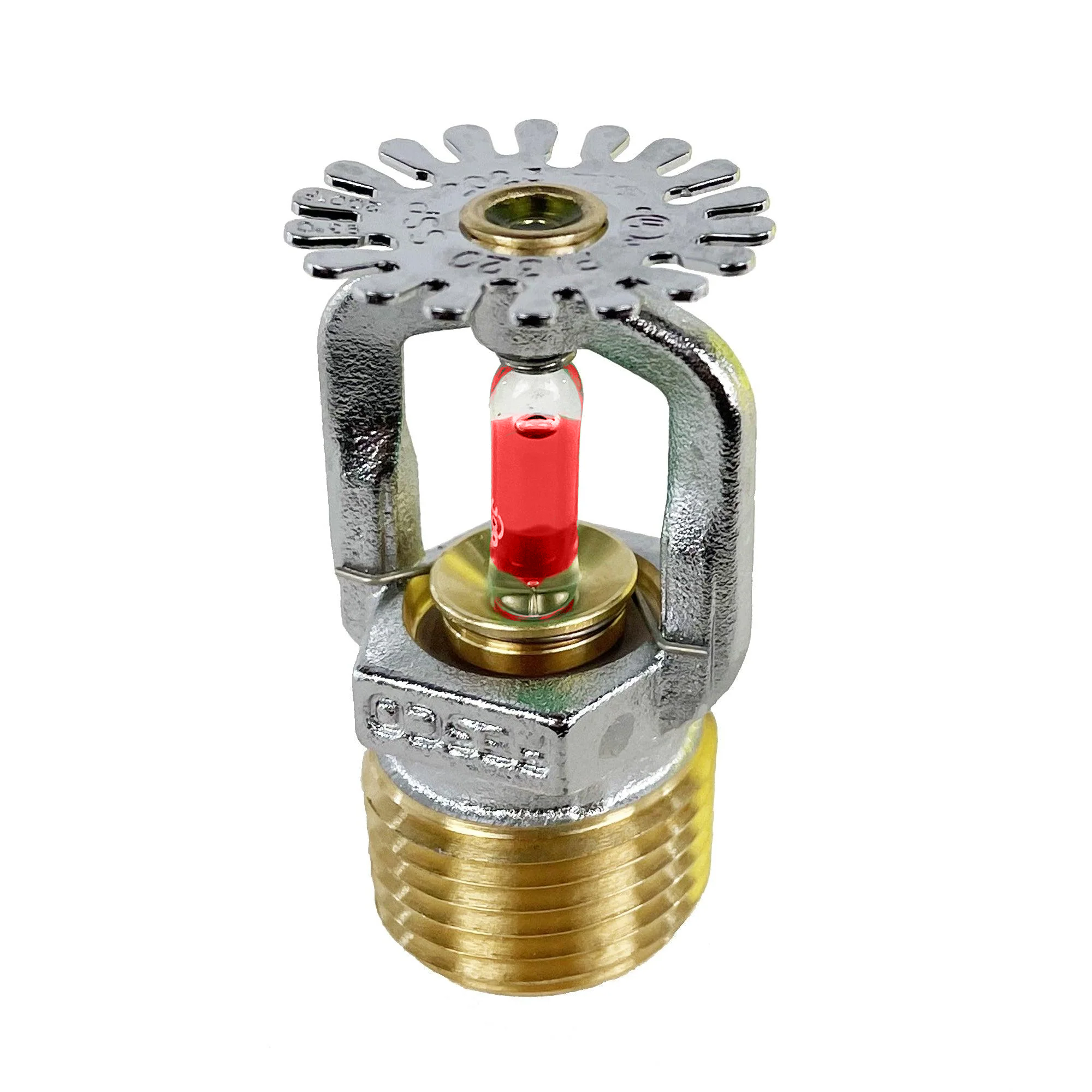 1/2" PENDENT SPRINKLER, Standard Reaction, Chrome, (Date Code: 2023), UL/FM Listed