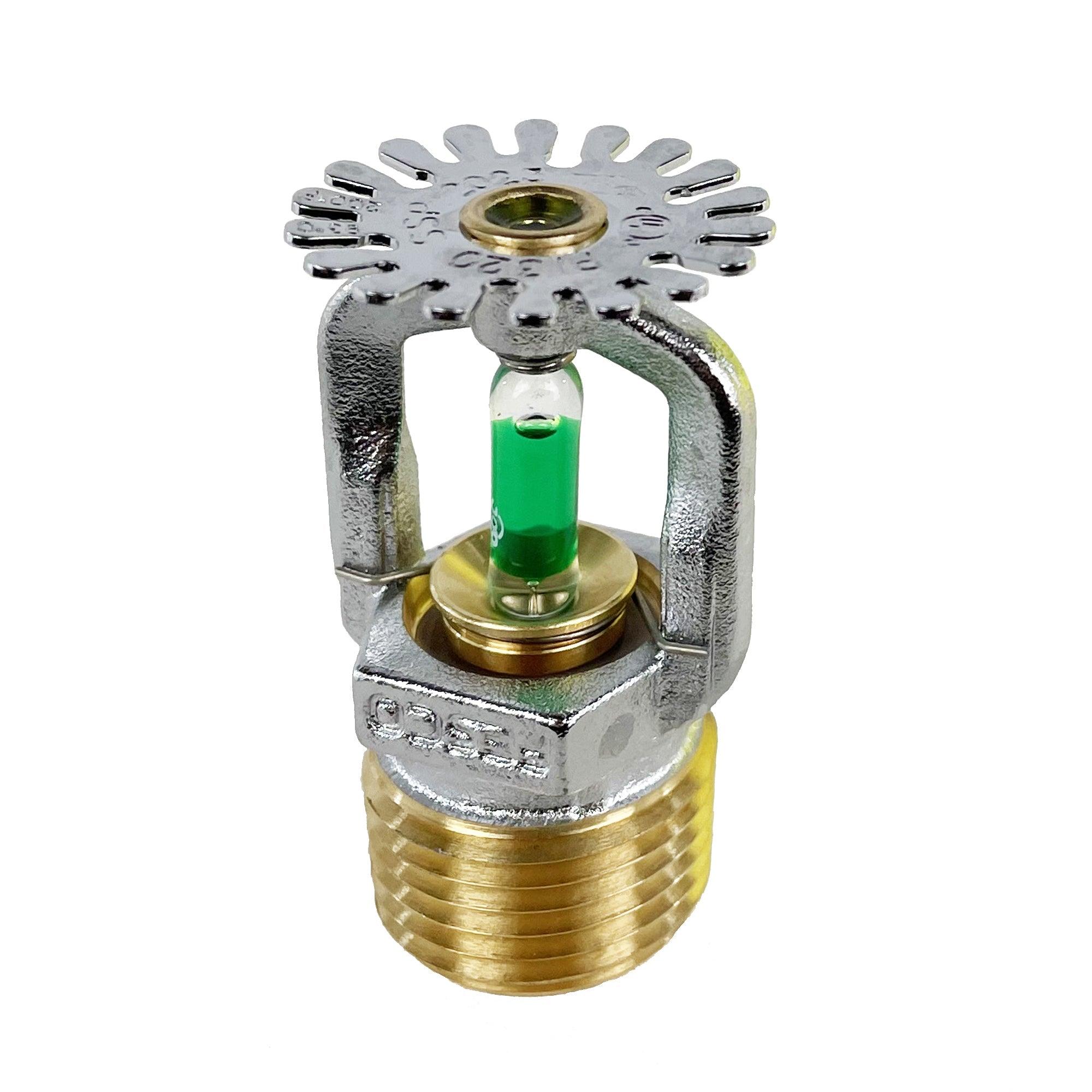 1/2’’ PENDENT SPRINKLER Standard Reaction Chrome UL/FM Listed - 68° C (155° F) - Fire Sprinkler Systems