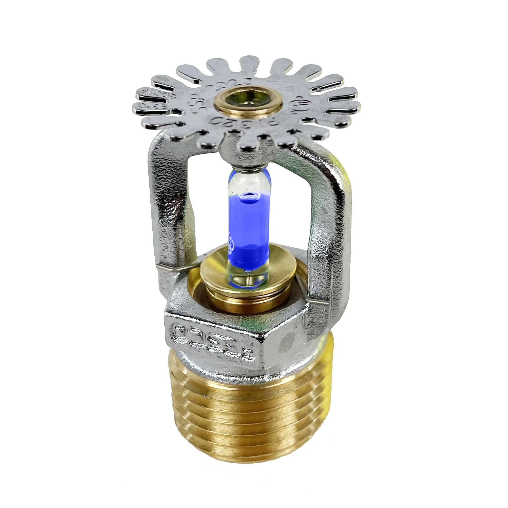 1/2" PENDENT SPRINKLER, Standard Reaction, Chrome, (Date Code: 2023), UL/FM Listed