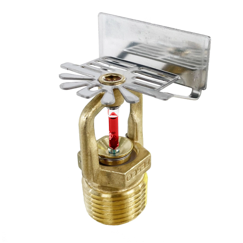 1/2" SIDEWALL SPRINKLER, Quick Reaction, Brass, (Date Code: 2023), UL/FM Listed