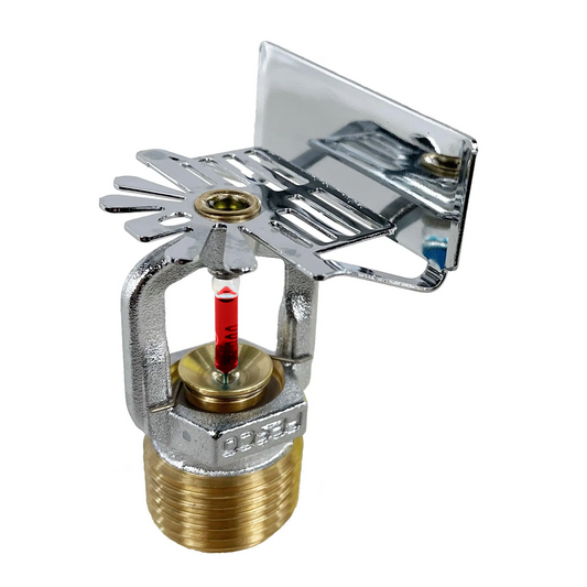1/2" SIDEWALL SPRINKLER, Quick Reaction, Chrome, (Date Code: 2023), UL/FM Listed
