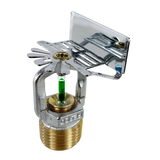 1/2" SIDEWALL SPRINKLER, Quick Reaction, Chrome, (Date Code: 2023), UL/FM Listed