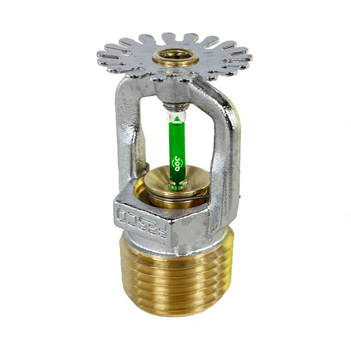 1/2" PENDENT SPRINKLER, Quick Reaction, Chrome (Date Code: 2025), UL/FM Listed