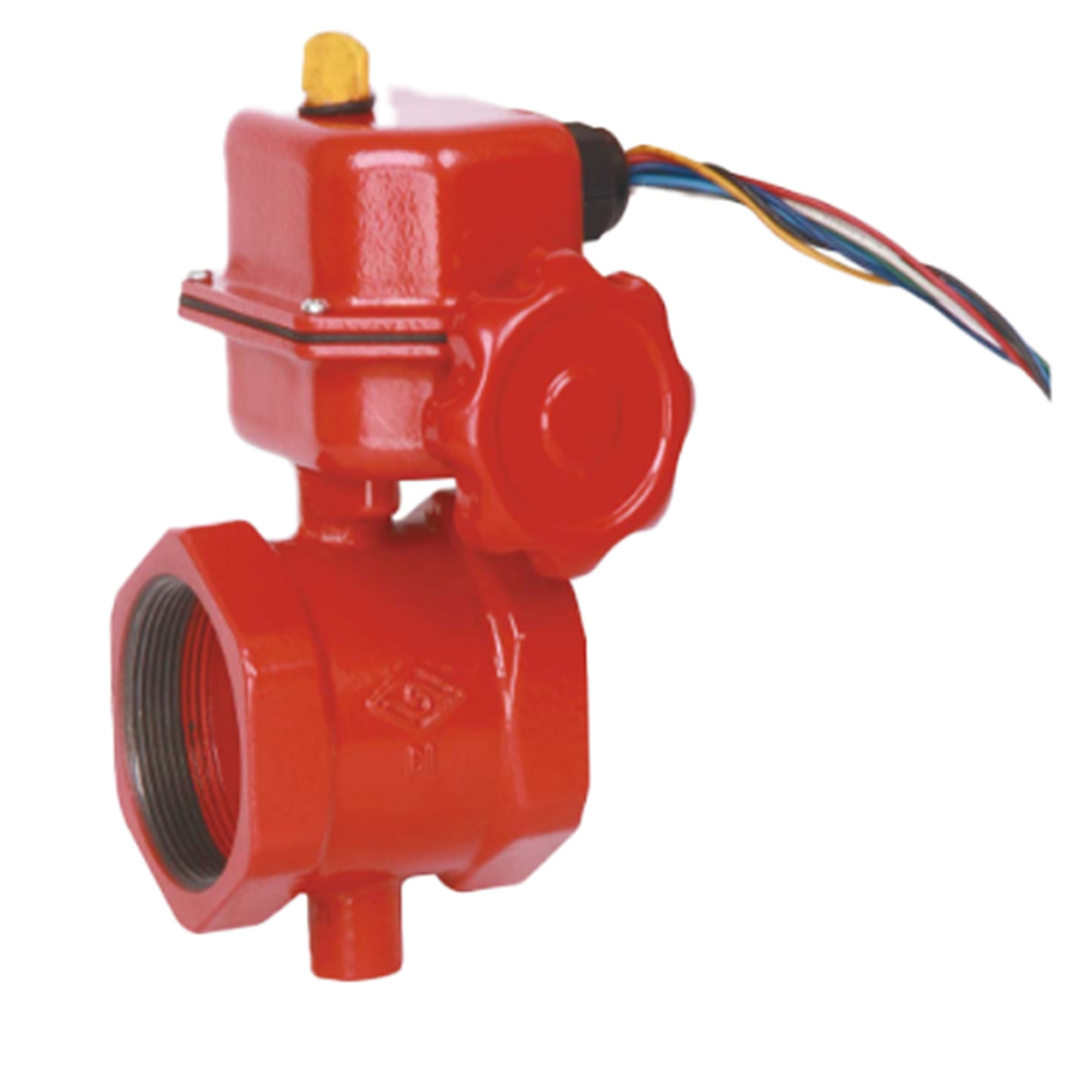 THREADED BUTTERFLY VALVE WITH TAMPER SWITCH, UL/FM