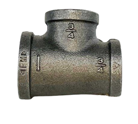 BLACK IRON REDUCING TEE, UL/FM Listed