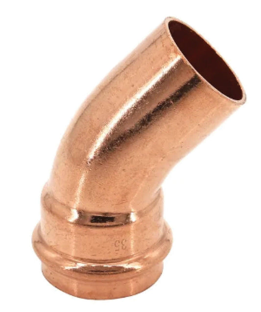 45° STREET ELBOW PRESS-FIT COPPER - NASCO Supply LLC