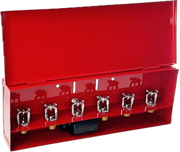 SPARE SPRINKLER HEAD STORAGE CABINET