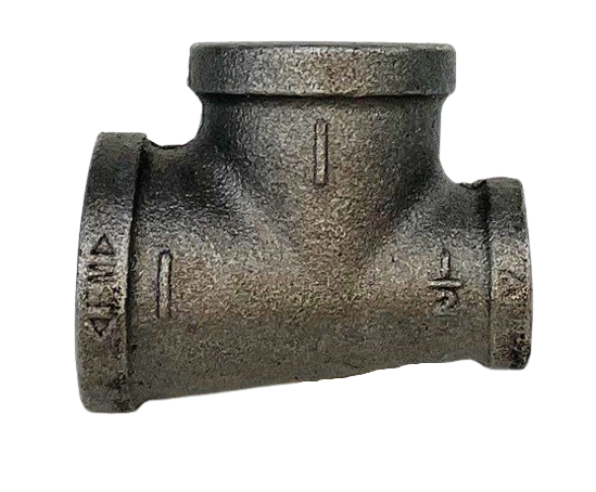 BLACK IRON REDUCING TEE, UL/FM Listed