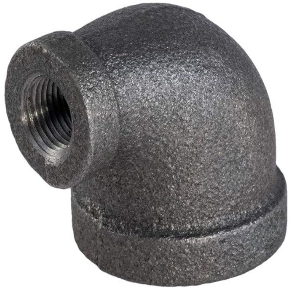 90° BLACK MALLEABLE IRON REDUCING ELBOW, UL/FM Listed - NASCO Supply LLC