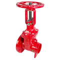 MECH OS&Y GATE VALVE, Flange x Groove, UL/FM