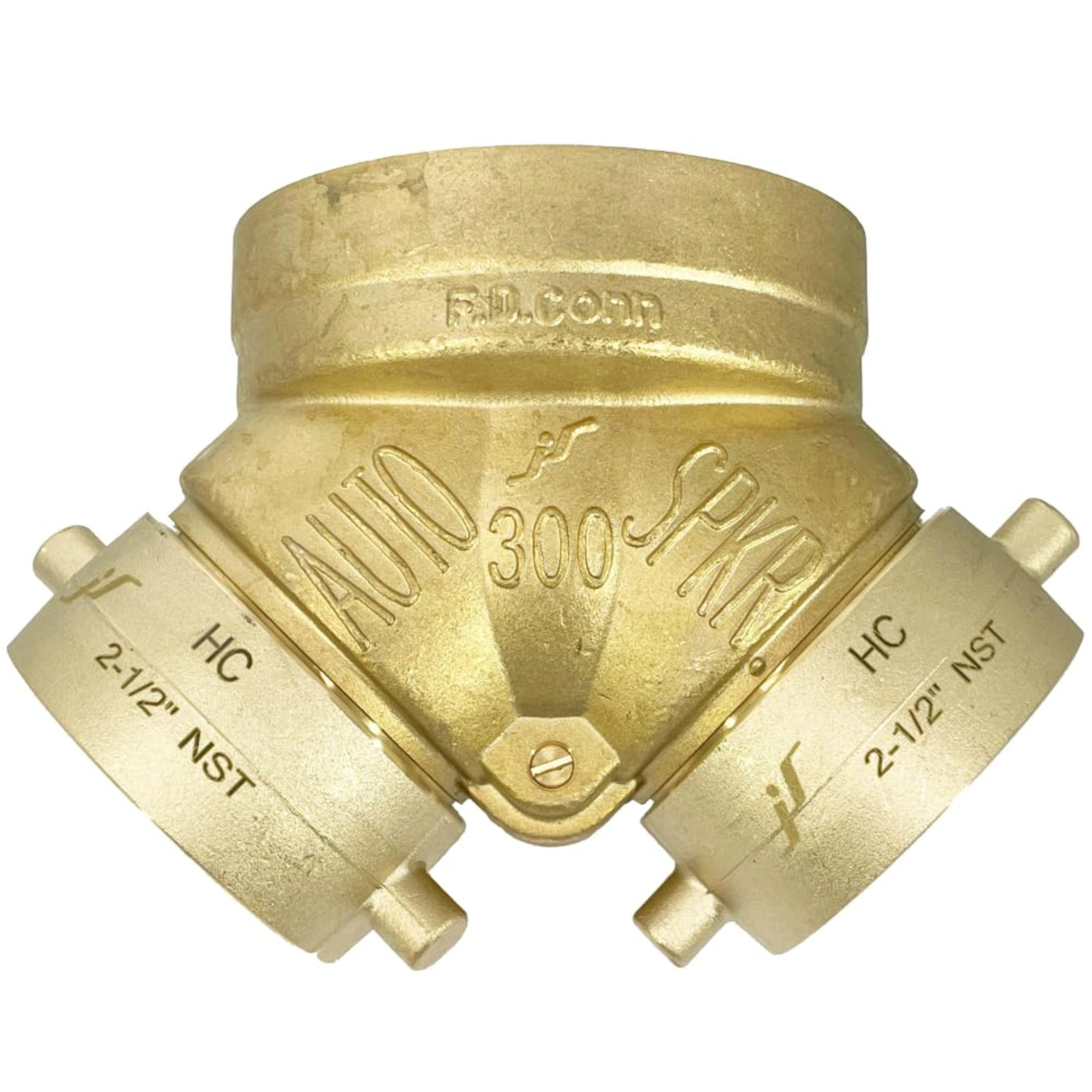 BRASS FIRE DEPARTMENT CONNECTION, Straight Body