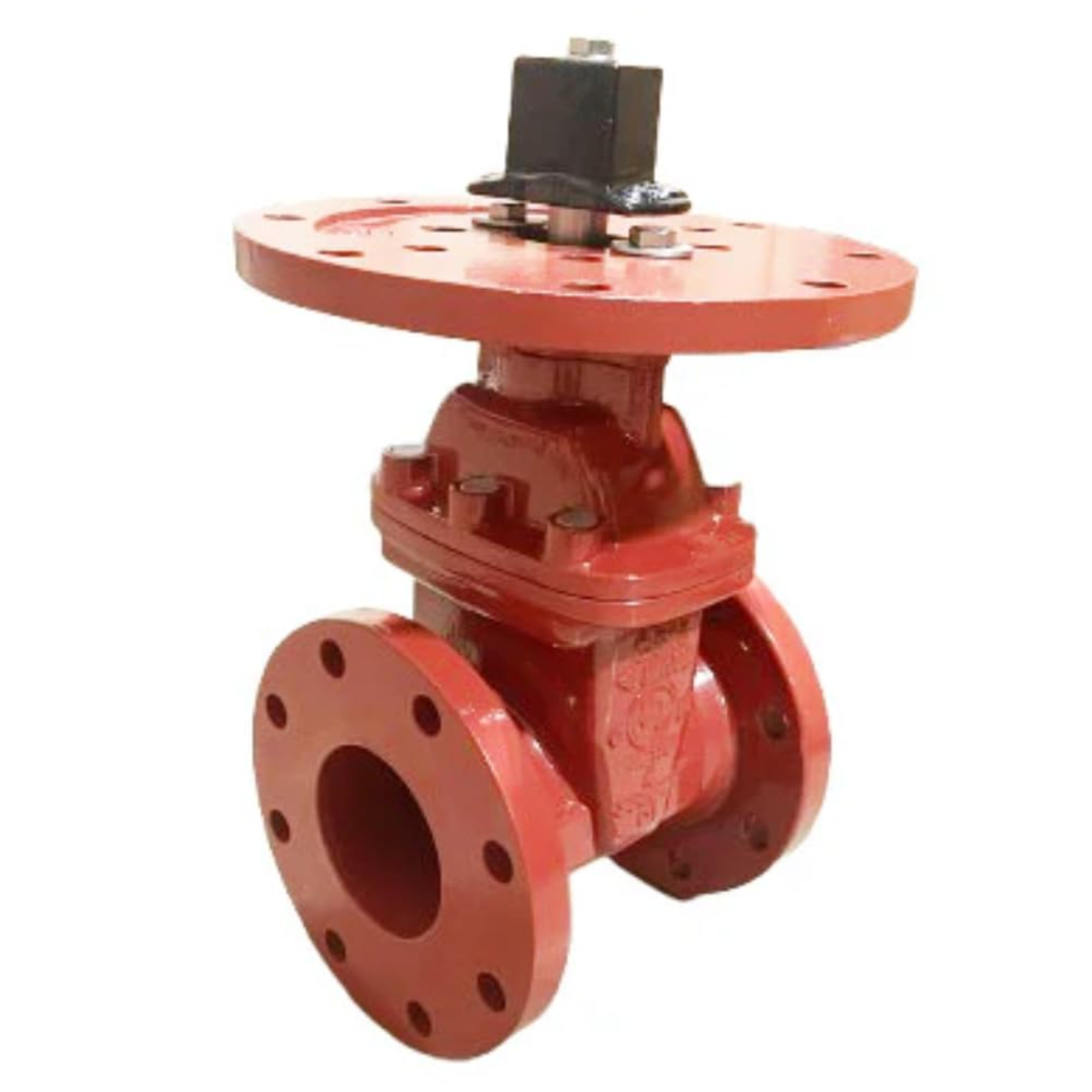 RAIDON (WEFLO) 4" NRS GATE VALVE WITH POST PLATE, FxF, UL/FM