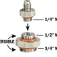 Quick Test Adapters – CNC Stainless Steel Backflow Fittings
