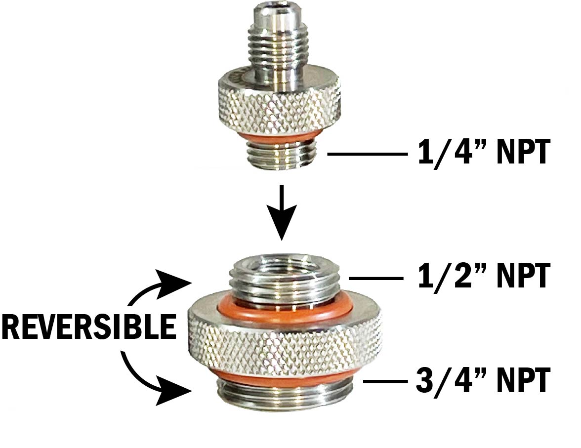 Quick Test Adapters – CNC Stainless Steel Backflow Fittings