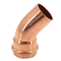 45° STREET ELBOW PRESS-FIT COPPER