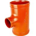 GROOVED REDUCING TEE, Sizes 2"X1"-8"X6", UL/FM Listed