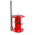 WEFLO WALL INDICATOR POST W/LONG STEM