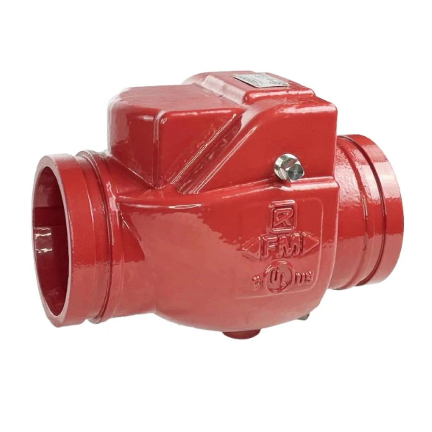 RAIDON (WEFLO) 4" CHECK VALVE, Groove X Groove, UL/FM