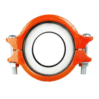 REDUCING FLEXIBLE COUPLING, 300 PSI, 1-1/2"X1-1/4" - 8"X6", UL/FM Listed