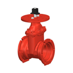 WEFLO F0233-300 Gate Valve, Post Indicator, MJ x MJ, UL/FM