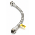1/2" FLEXIBLE HOSE FITTING for Automatic Fire Sprinkler Systems, Braided Stainless Steel