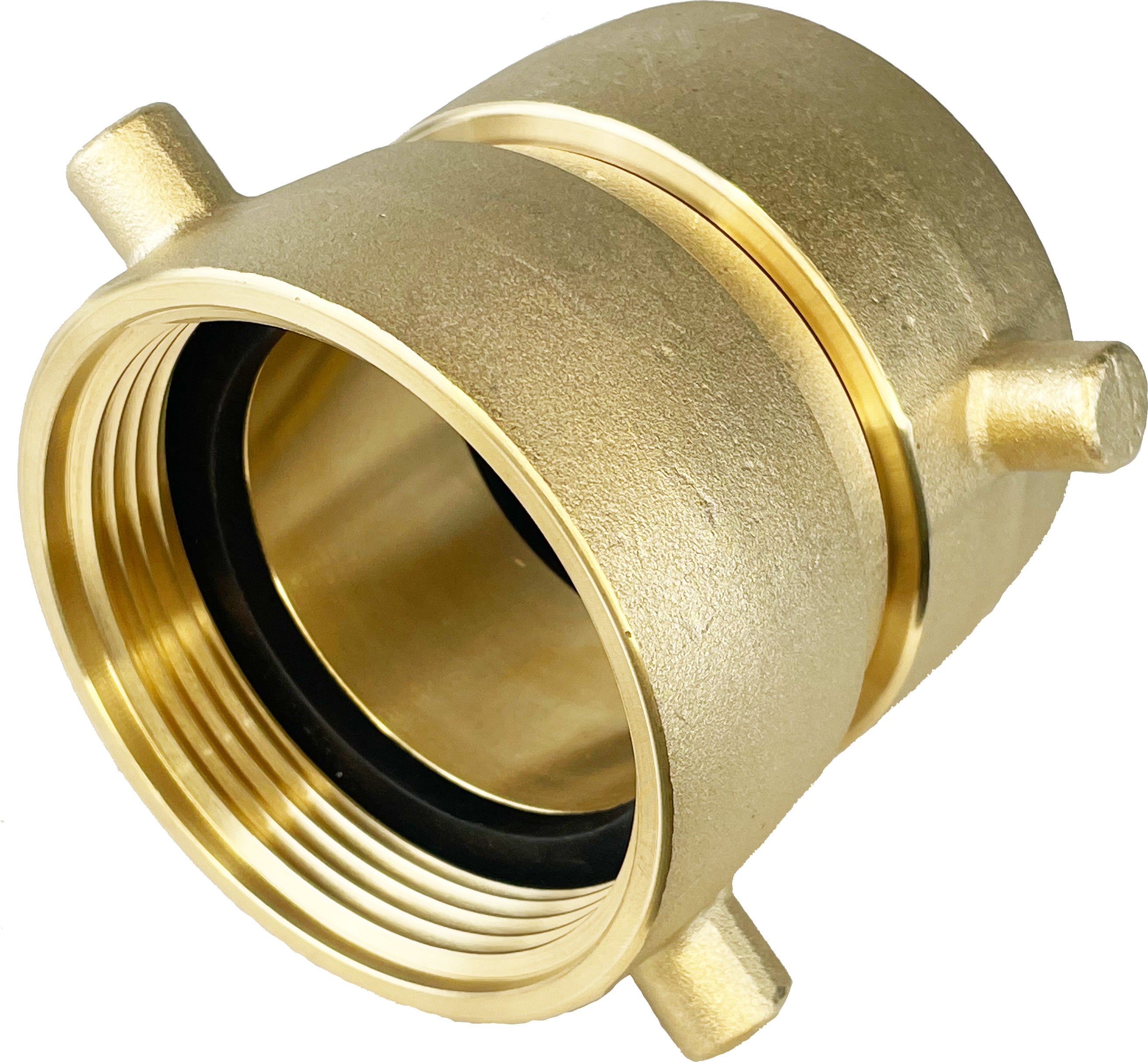 DOUBLE FEMALE SWIVEL WITH PIN LUG, Brass, NST X NST