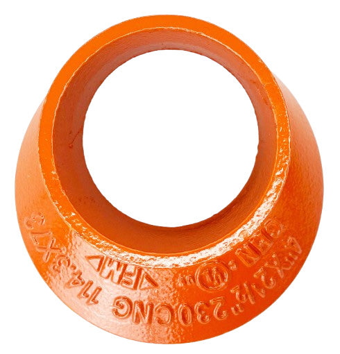 GROOVED ECCENTRIC REDUCER, Sizes 4"x2" - 10"X8", UL/FM Listed