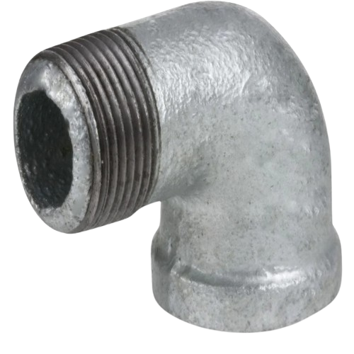 90° GALVANIZED STREET ELBOW, UL/FM Listed