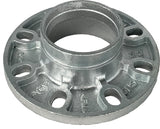 GROOVED FLANGE ADAPTER, Galvanized, ANSI 125/150, UL/FM Listed