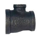 BLACK IRON REDUCING TEE, UL/FM Listed