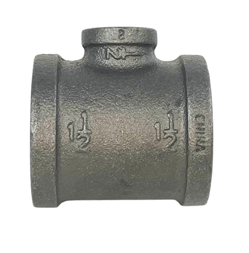 BLACK IRON REDUCING TEE, UL/FM Listed