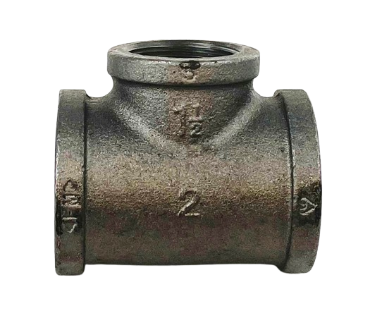 BLACK IRON REDUCING TEE, UL/FM Listed