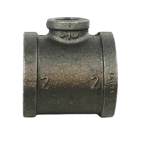 BLACK IRON REDUCING TEE, UL/FM Listed