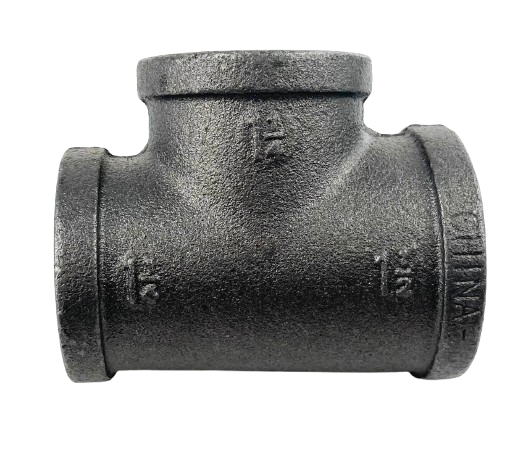 BLACK IRON REDUCING TEE, UL/FM Listed