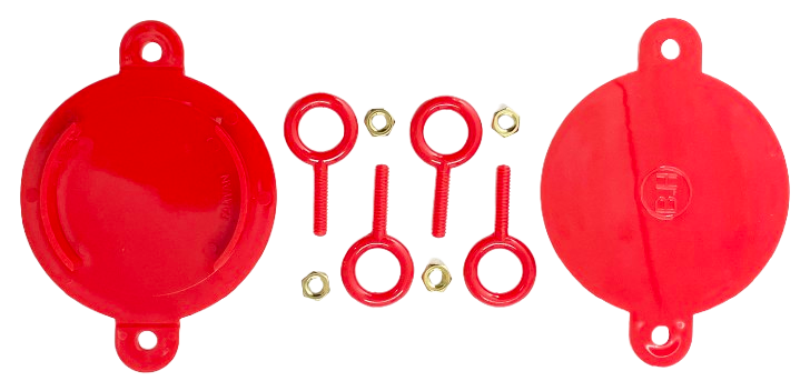2-1/2" FIRE DEPARTMENT CONNECTIONS (FDC) BREAKABLE CAPS