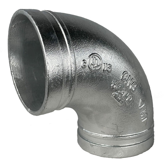 90° Standrad Radius Elbow