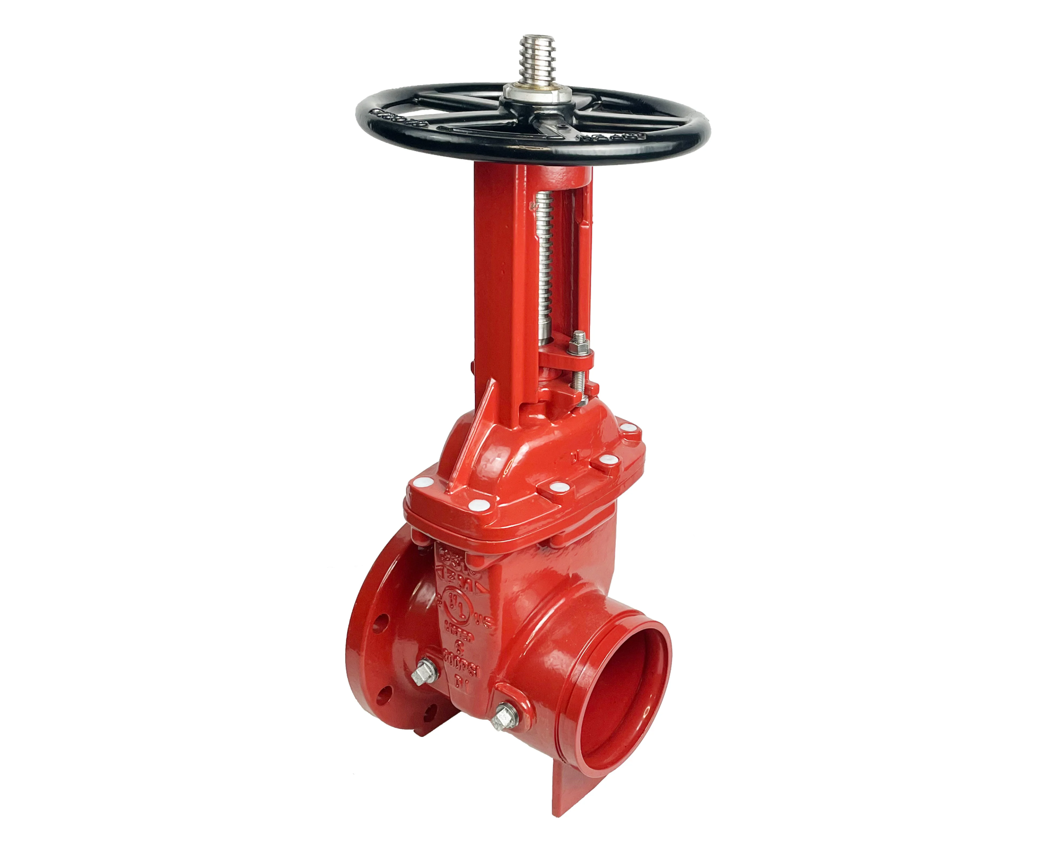 RAIDON (WEFLO) OS&Y GATE VALVE, Flange x Groove, UL/FM