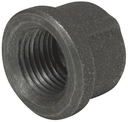 BLACK MALLEABLE IRON CAP, UL/FM Listed - NASCO Supply LLC