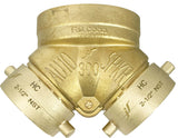 BRASS FIRE DEPARTMENT CONNECTION Straight Body - Valves