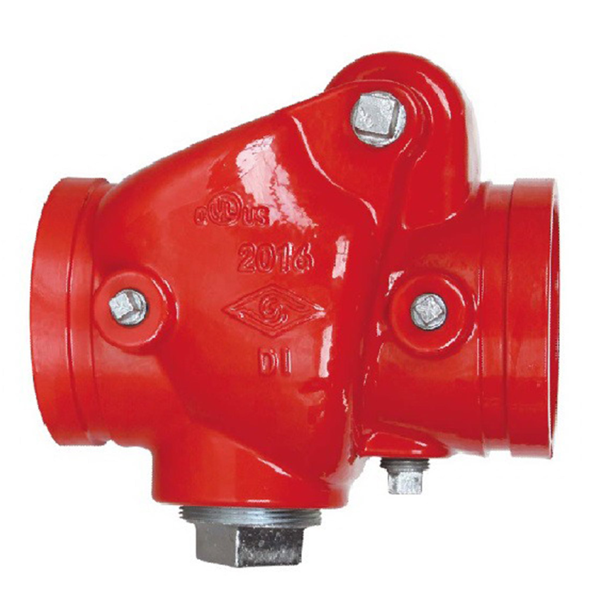 CHECK VALVE WITH DRAIN HOLE Groove X Groove UL/FM - 2’’ - Fire Sprinkler Systems