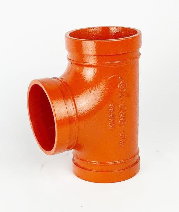EQUAL TEE SHORT Sizes 1’’-6’’ UL/FM Listed - 1’’ - Fire Sprinkler Systems